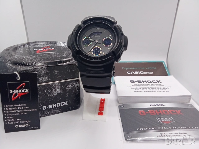 Casio G-Shock AW-591BB Black Out Basic Special Edition Специален мъжки часовник 