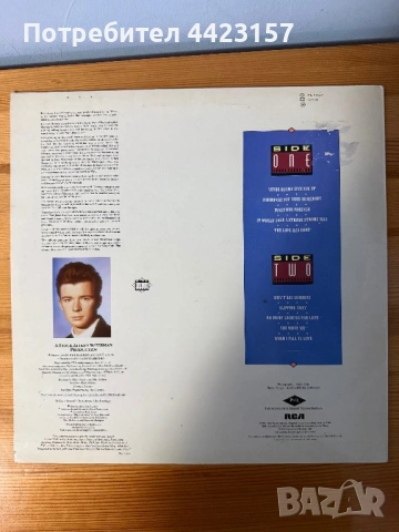 Rick Astley - Whenever You Need Somebody, снимка 2 - Грамофонни плочи - 53977108