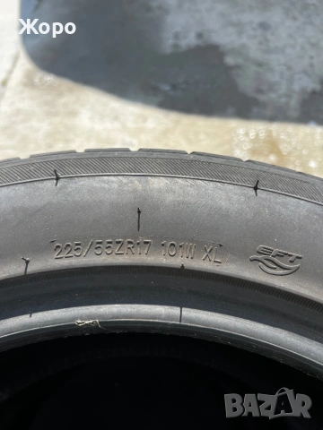 Гуми 225/55 R17 101W XL – Michelin CrossClimate + Rovelo, снимка 6 - Гуми и джанти - 54742355