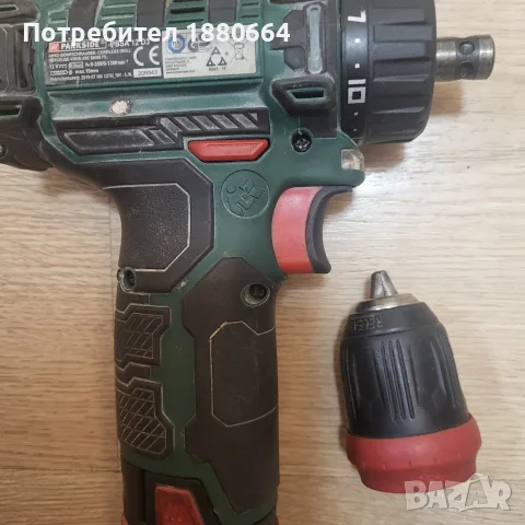 Винтоверт PARKSIDE 12V, снимка 2 - Винтоверти - 55659971