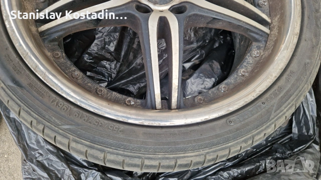 Джанти 19'' 66.6 отвор 5x112 (Audi, VW, Mercedess) с подарък гуми, снимка 5 - Гуми и джанти - 54641788