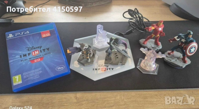 Disney Infinity 2.0 за PS4 + 6 екшън фигурки, снимка 4 - Игри за PlayStation - 53967048