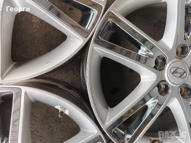 4бр.алуминиева джанта 17цола за Hyundai 5x114,3, снимка 4 - Гуми и джанти - 55446334