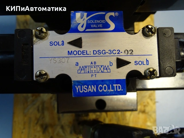 хидравличен блок YUSAN DSG-3C4-02 / KUANG YUAN SHENG SRV-03C-3, снимка 3 - Резервни части за машини - 54579954