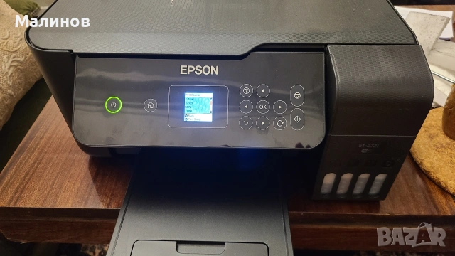 Нов принтер с 2 години гаранция или принтер за сублимация Epson Ecotank 2721, снимка 5 - Принтери, копири, скенери - 54948331