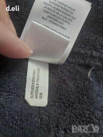 Ralph Lauren Original Size XL 100% Памук Нов хавлиен халат, снимка 6 - Други - 54940594