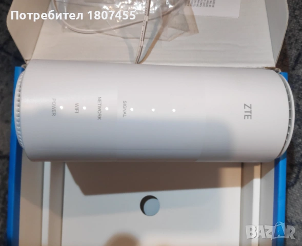 5G Рутер ZTE G5B - WiFi6 Vivacom Mobix, снимка 6 - Рутери - 54812372