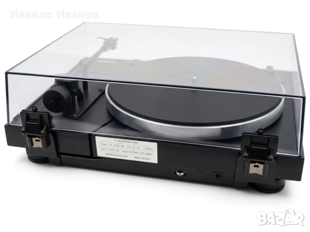 Thorens TD 318 MK III – Аудиофилски грамофон с доза Linn K5, снимка 2 - Грамофони - 54919968