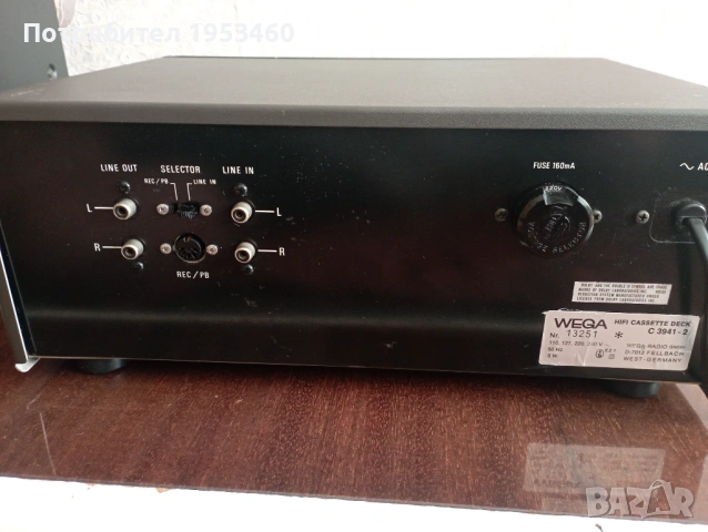 Дек WEGA C 3941-2 с глава F/F, снимка 4 - Декове - 54903142