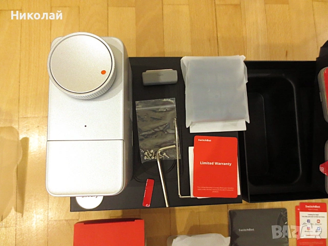 SwitchBot WiFi Smart Lock Pro с клавиатура със сензорен екран, интелигентно заключване, снимка 7 - Други стоки за дома - 54586347