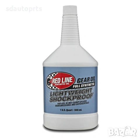 11бр - RED LINE OIL 58404 Gear Oil Lightweight ShockProof 0.95 L