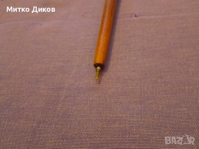 химикалка от дърво с дърворезба ръчно изработена 235 мм нова, снимка 5 - Декорация за дома - 54641435