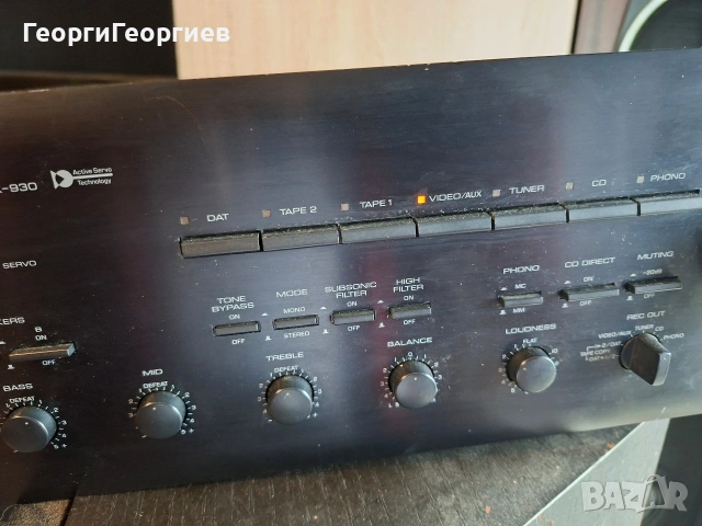 YAMAHA AX-930, снимка 2 - Ресийвъри, усилватели, смесителни пултове - 54163601