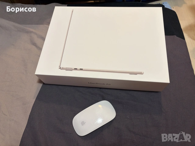 MacBook Air(2025),с процесор M4,13.6’ дисплей, ПЛЮС ПОДАРЪК MAGIC MOUSE, снимка 4 - Лаптопи за работа - 55280358