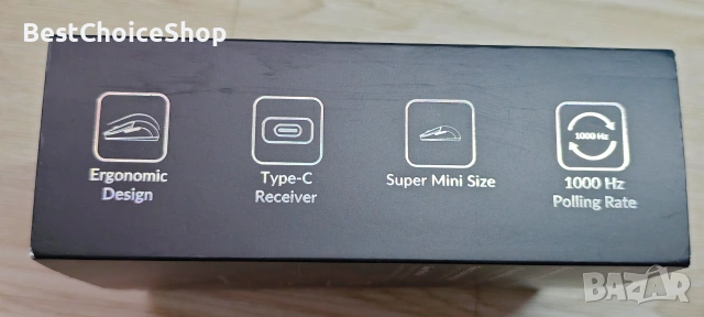 Безжична оптична мишка Keychron M4 - 8K опресняване - Bluetooth 5.3 / 2.4 GHz / USB връзка, снимка 7 - Клавиатури и мишки - 55167316