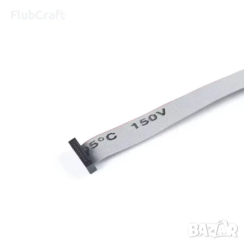 14P 20 см Лентов Кабел с Конектор 1.27MM JTAG / ISP