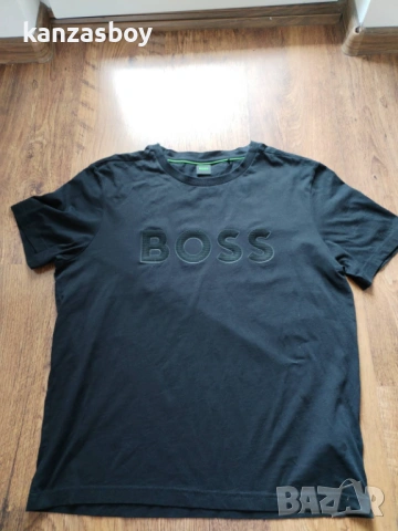 hugo boss green - страхотна мъжка тениска XL , снимка 6 - Тениски - 54662714
