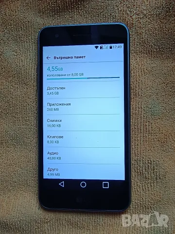 LG K4 Телефон-GSM, снимка 6 - LG - 55513144