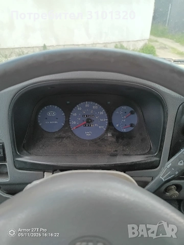kia k 2500 бордово, товарно , снимка 4 - Камиони - 54529635