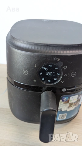 Philips NA229/00 Airfryer / Еърфрайър – нов, ИЗКРИВЕН, изпускан, включва се, за ремонт/части, 25€, снимка 14 - Фритюрници - 54820240