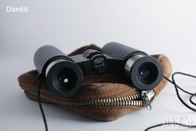 Carl Zeiss Jena 6x18 Бинокъл DDR джобен бинокъл оригинален калъф