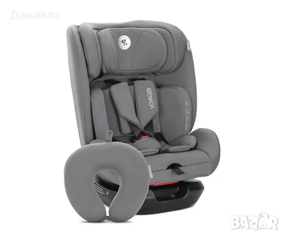 Lorelli Стол за кола Voyager grey i-Size 40-150 см+възглавница за път