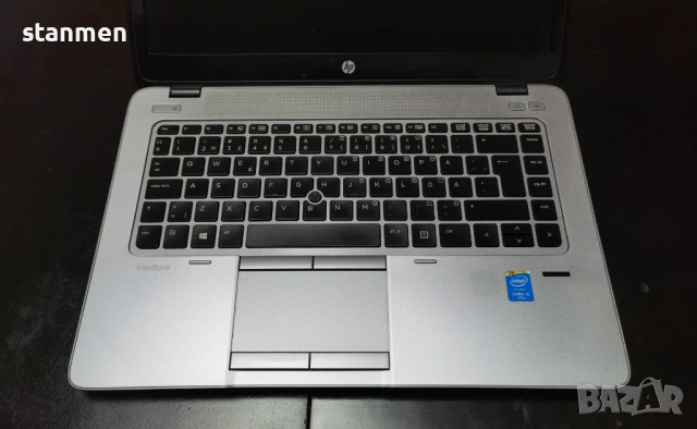 Продавам лаптоп HP EliteBook 840/мат14"/4х2.2GhzThr/8gb/SSD240gb/НоваБат/4Gsim/Профилактиран , снимка 8 - Лаптопи за работа - 54226182