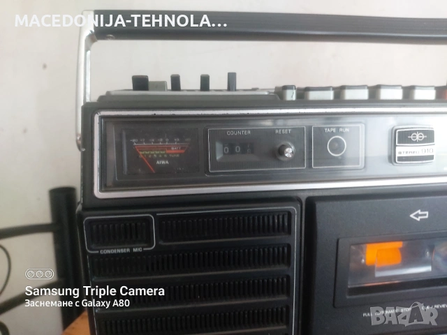 AIVA .STEREO RADIO CASSETTE RECORDER MADE IN JAPAN 1985.GOD, снимка 11 - Радиокасетофони, транзистори - 54807050