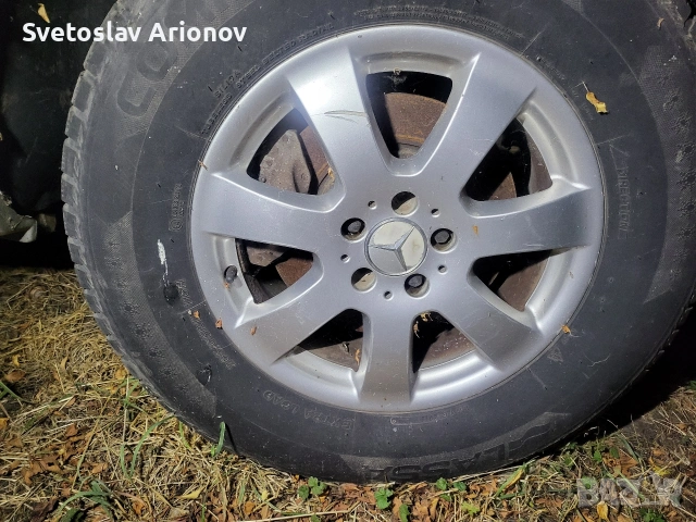 Джанти 17" за Мерцедес Ml W164, снимка 4 - Гуми и джанти - 55253295