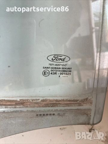 Стъкло за задна дясна врата за Ford Mondeo Mk4 2.0 Tdci (2009) , снимка 2 - Части - 55059856