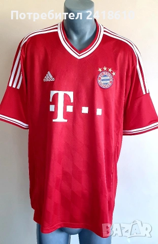 Adidas Bayern Munchen Clima Cool Mens Size 2XL НОВО! ОРИГИНАЛ! Мъжка Тениска!, снимка 9 - Тениски - 54554286