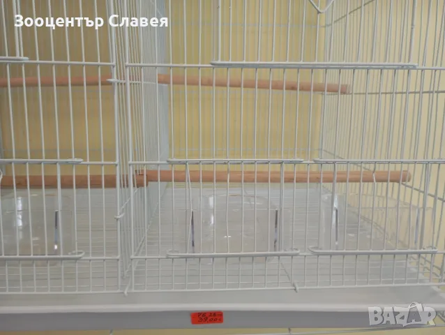 Голяма клетка воалиера с преграда за птици, снимка 3 - За птици - 55683497