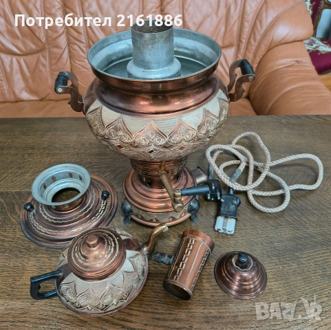 Меден самовар, снимка 7 - Декорация за дома - 54492835