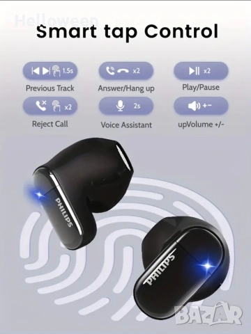 Чисто нови безжични слушалки Philips , снимка 3 - Безжични слушалки - 55051389