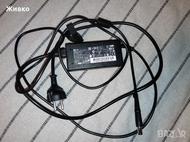 Захранващ адаптер HP 19.5V 3.33A 65W 7.4*5.0mm, снимка 2 - Кабели и адаптери - 53254043