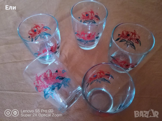 стъклени чаши, снимка 2 - Чаши - 54120199