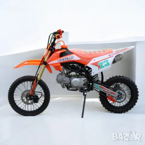 Бензинов Кросов Мотор 125 Кубика Orange, снимка 2 - Мотоциклети и мототехника - 55369424