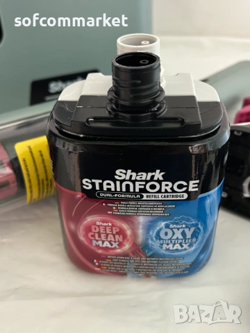  Безжичен уред за петна Shark StainForce HX100EUCP – перяща прахосмукачка, снимка 8 - Прахосмукачки - 54561925