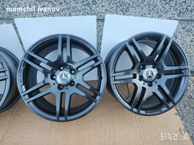 17" оригинални AMG джанти за Мерцедес, спорт пакет, 5х112, ц.о. 66,6, снимка 5 - Гуми и джанти - 55534529