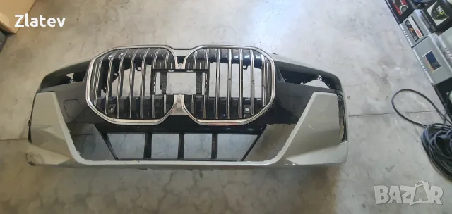 Оригинална Предна Броня с Бъбреци за BMW 7 серия / i7 (G70) – Пълен Комплект (Със Забележка)