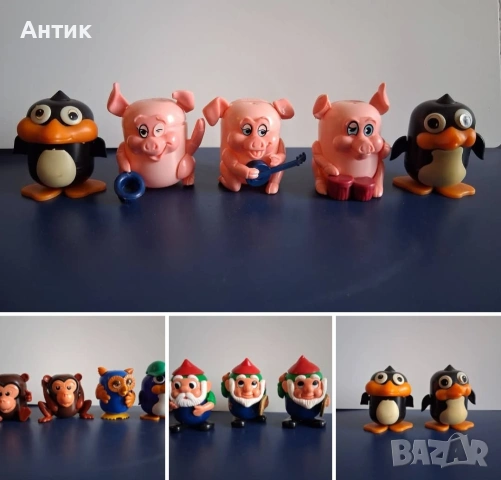 Лот Стари Капсулни Играчки Kinder 15 Броя
