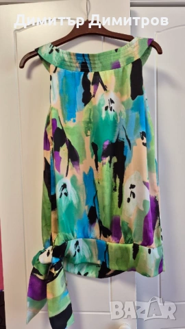 Лятна многоцветна блуза