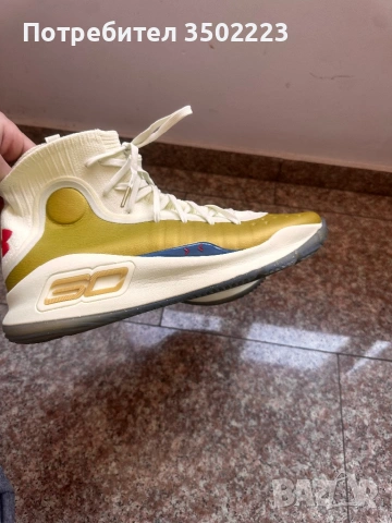 Under armoured curry 4 retro, снимка 6 - Спортни обувки - 54489993