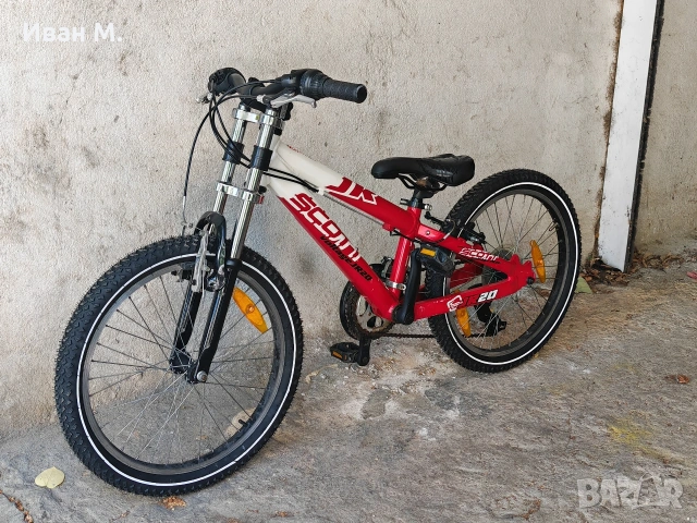 Велосипед 20 цола алуминиев SCOTT , снимка 12 - Велосипеди - 55278049