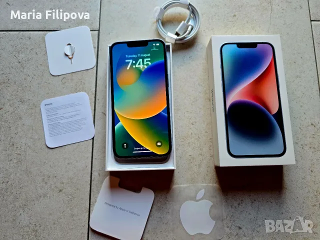 iPhone 14 128GB Blue – Чисто нов  