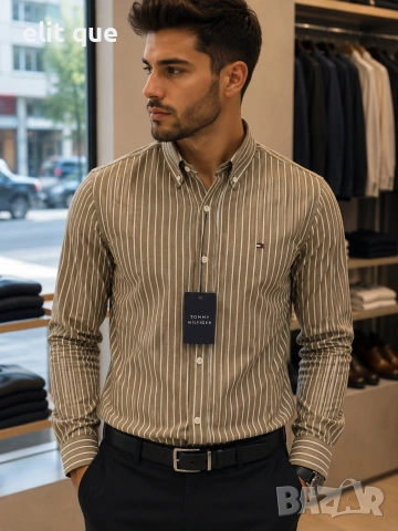 мъжки ризи с дълъг ръкав Gucci Hugo boss armani , снимка 6 - Ризи - 55231866