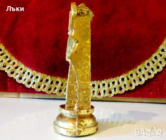 Калаена фигура Вятърна мелница,позлата. , снимка 2 - Статуетки - 55531275