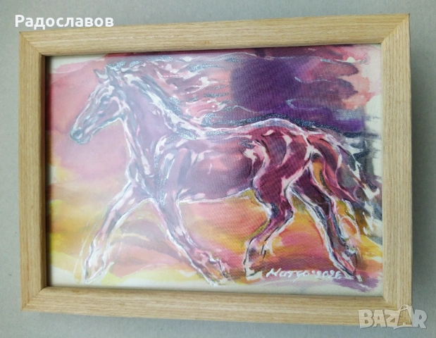 ''Конче'' 3 / картина, оригинал /, снимка 5 - Картини - 54115861