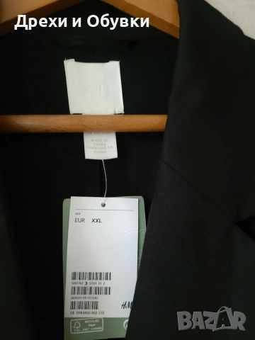 Черен нов блейзър H&M , снимка 8 - Сака - 51291217