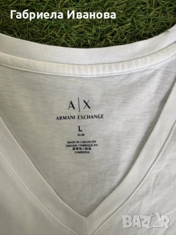 мъжка Тениска Armani , снимка 4 - Тениски - 55416411